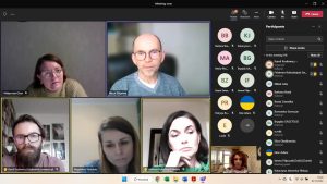 Photo taken during the ExRe(y) online conference