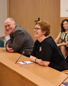 ExRe(y) Conference participants laughing