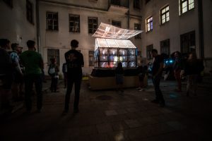 Night art show
